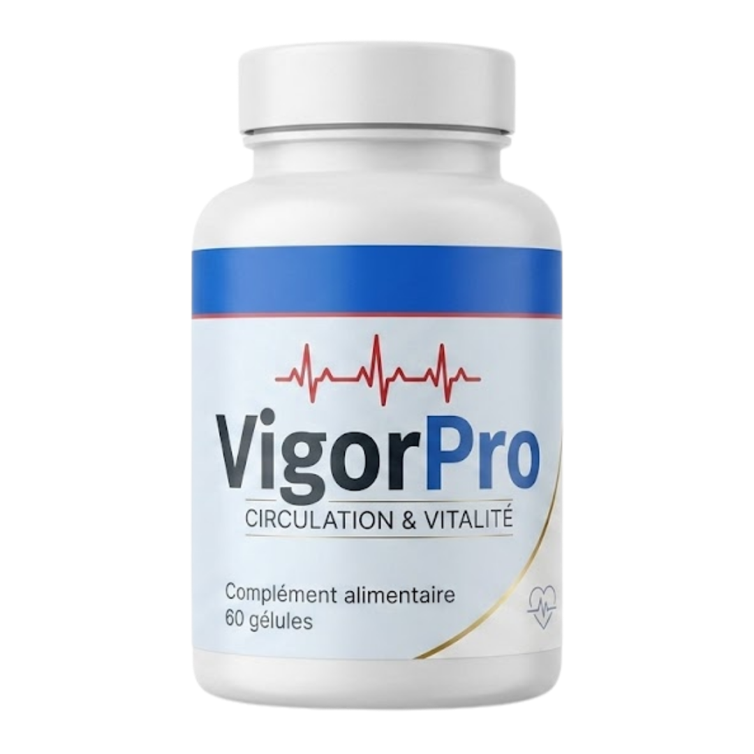 VigorPro™ — complément alimentaire, soutien circulation et vitalité, 30 gélules